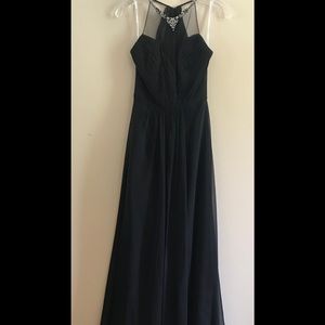 Black Belsoie Formal Dress